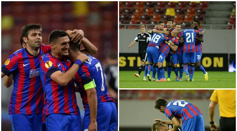 Set AALBorg pentru campioana României: Steaua - Aalborg 6-0. Hattrick în 12 minute pentru Keșeru - Chipciu, omul meciului