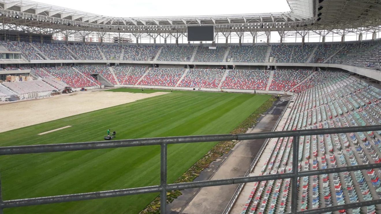 Se lucrează intens la noul stadion „Steaua”! Cum arată arena din Ghencea cu o lună înainte să fie finalizată | FOTO EXCLUSIV