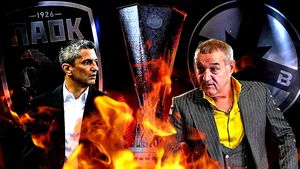 „E război civil!”. Ce spun grecii despre conflictul dintre Gigi Becali și Răzvan Lucescu