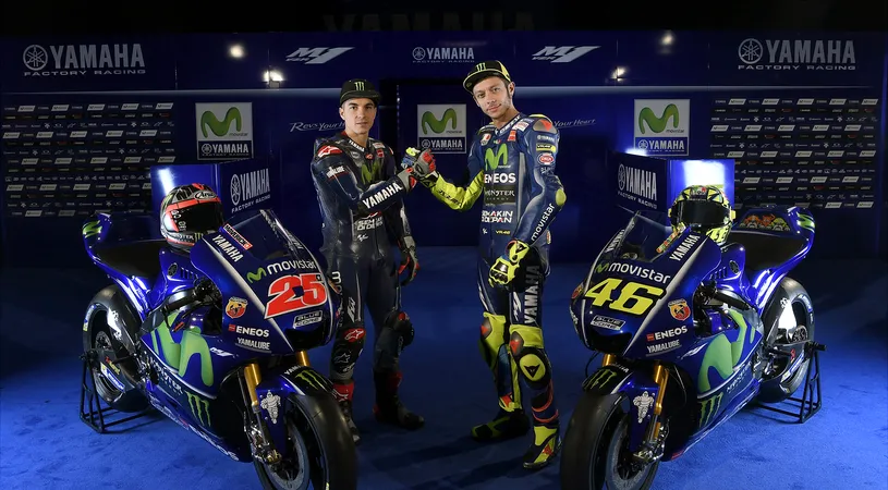 VIDEO | Valentino Rossi și Maverick Vinales au prezentat prototipul Yamaha M1 pentru sezonul 2017

