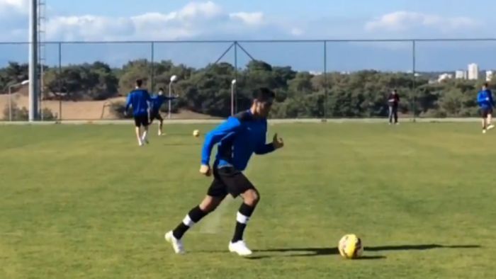 VIDEO | Nicoliță, la primul antrenament cu Viitorul