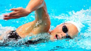 Laure Manaudou a devenit mamă pentru prima oară