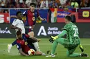 Fază controversată în prelungirile primei reprize! Arbitrul a dictat penalty pentru Real Madrid, dar l-a anulat pentru un ofsaid la Vinicius