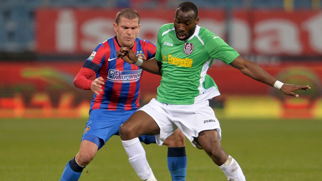 Șanse tot mai mici pentru Tade să ajungă în Ghencea. Steaua și CFR s-au înțeles pentru o sumă modică, dar Becali nu a fost în stare să îi satisfacă pretențiile atacantului