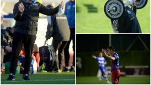 Zero la fotbal, dar plini de mușchi! Cu ce s-a ales Reghecampf și cea mai mare problemă a Stelei după primul cantonament