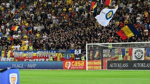 Jandarmeria a intervenit în forță! Ce a interzis, conform normelor UEFA, cu câteva ore înainte de România - Kosovo