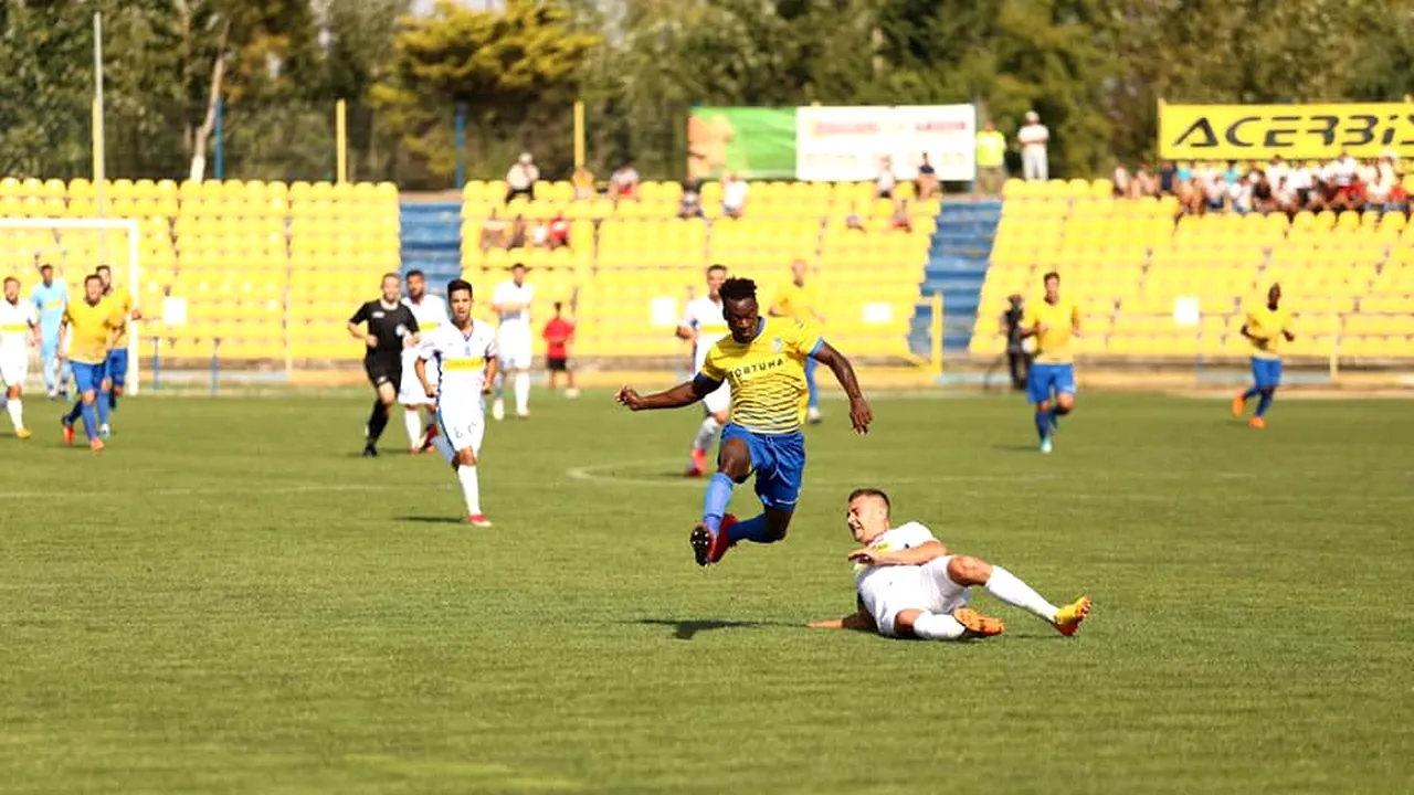 Dunărea Călărași - FC Botoșani 3-2. Spectacol total în primul meci al zilei din Liga 1: răsturnări de scor, 5 penalty-uri și un gol marcat pe final. Nou-promovata urcă pe loc de playoff
