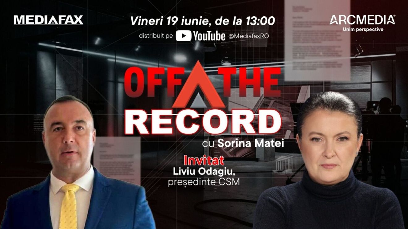 OFF The Record. Invitat: Liviu Odagiu, președinte CSM
