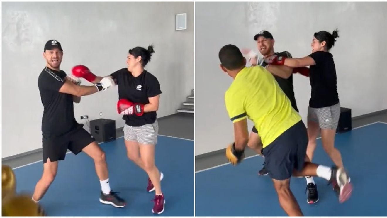 O rivală a Simonei Halep, protagonista unor scene ca-n filme! Și-a făcut KO soțul în timpul unui meci de sparring | VIDEO