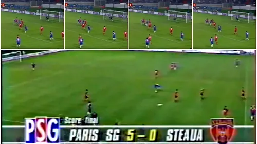 VIDEO | PSG – Steaua 5-0: „Tenebrele fotbalului”. Primul titular din celebrul meci care confirmă bănuielile despre dezastrul din 1997: „Au fost lucruri care… Foarte bizar. Ședința tehnică de dinaintea jocului a fost ținută la ambasadă, dar de un alt antrenor…”