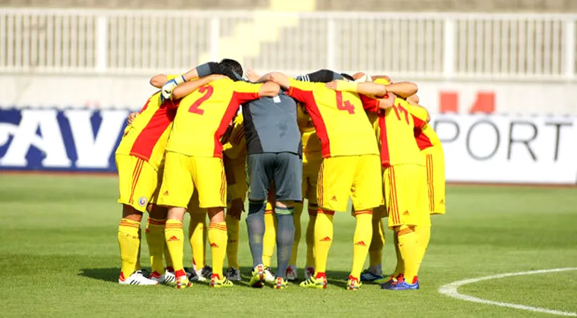 România Under 18 - Republica Moldova Under 19, scor 2-2, într-un meci amical