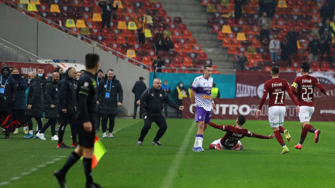 Rapid - FC Argeș 2-0, în etapa 19 a Ligii 1. Giuleștenii câștigă grație golurilor marcate de Albert Stahl și Alexandru Albu în primele minute