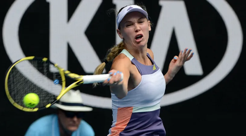 Gospodina Caroline Wozniacki. „Au un gust mai bun decât cum arată”