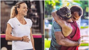 Ana Bogdan a împărțit cu iubitul bucuria calificării în semifinale la Varșovia! Cui i-a mulțumit românca după ce i-a lăsat doar două game-uri adversarei | GALERIE FOTO