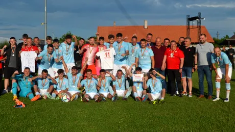 Echipa unui fost președinte al clubului UTA a câștigat Cupa României în județul Arad. Finala dintre Viitorul Arad și Crișul Alb Buteni nu a avut istoric!