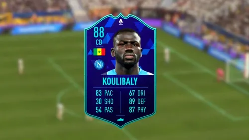 Kalidou Koulibaly primește un card excelent pe poziția de fundaș central. Cum îl poți obține în FIFA 22