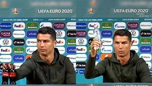 Cristiano Ronaldo, influencer 2021: „Agua”! Dănuț Lupu, influencer retro: „Apă bei, apă joci”