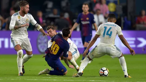 Spectacol în primul Clasico al sezonului! Barcelona a învins Real Madrid într-un meci cu cinci goluri și a câștigat International Champions Cup