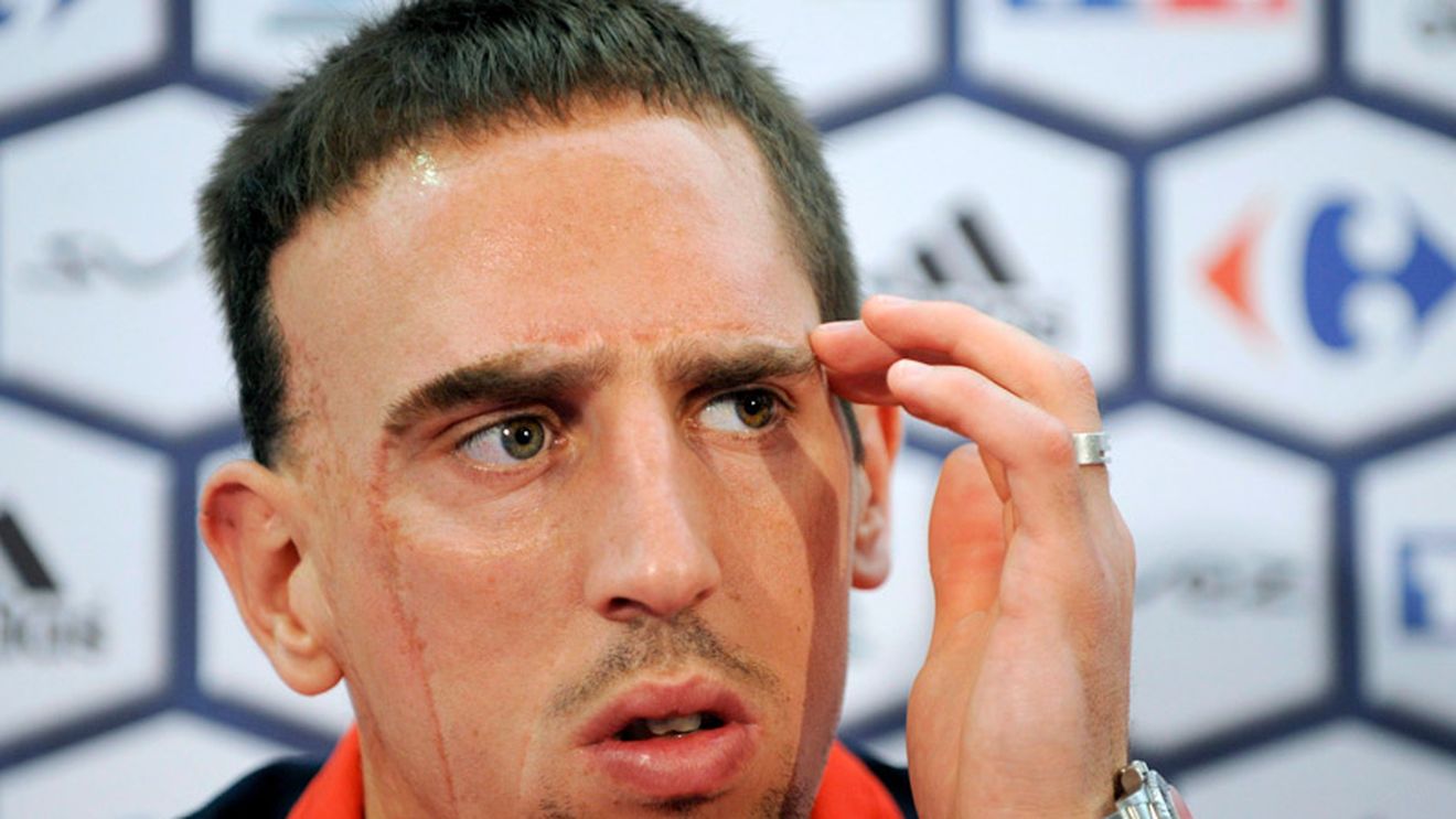 Ribery rămâne în continuare pe bară