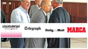 Marca, Gazzetta dello Sport și ESPN au tratat amplu sentințele de astăzi: "Cutremur în fotbalul românesc. Fostul căpitan al Barcelonei, condamnat la trei ani de închisoare"