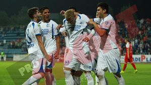 FOTO | Oțelul, făcută zob în patru minute. Pandurii - Oțelul 4-0