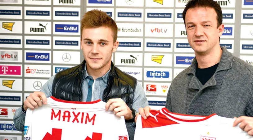 Cea mai bună veste pentru Maxim!** Decizia luată de Stuttgart, la doar o săptămână după transfer! Steaua l-a ajutat să primească o șansă imensă: