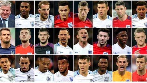 Anglia a anunțat lotul provizoriu pentru Euro 2016! Campioana Leicester, doi jucători în lotul de 26! Surpriza Marcus Rashford: puștiul de 18 ani a prins lista