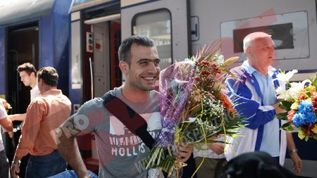 FOTO - Delegația României s-a întors în țară! Dolniceanu: "Nu ne așteptam să jucăm finala. Speram cel mult la bronz"