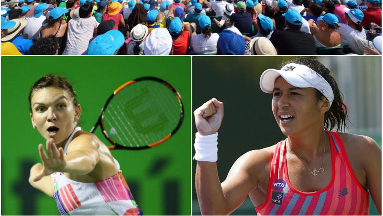 Obicei de mare jucătoare. Simona a jucat atât cât a trebuit pentru a se califica în sferturile de finală de la Miami: Halep - Watson 6-3, 6-4. Urmează Timea Bacsinszky