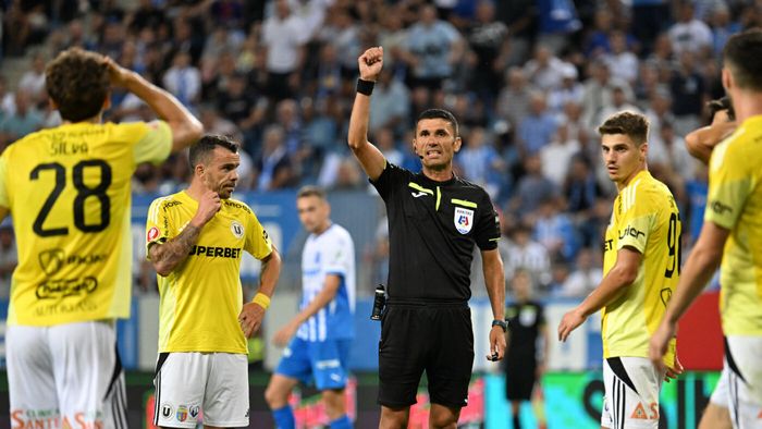 I-a ajuns şi n-are de gând să tacă! Oficialul de la U Cluj l-a distrus pe arbitrul meciului cu Craiova, apoi a încercat să o dreagă: „A fost hilar, a avut tentă”. EXCLUSIV