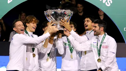 S-a scris istorie în Cupa Davis! Italia a câștigat „Salatiera de argint