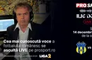 Ilie Dobre comentează LIVE pe ProSport.ro meciul C.S. Afumați – Steaua, sâmbătă, 14 decembrie 2024, de la ora 11.00