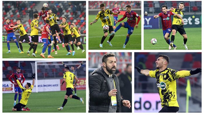 Chică-Roșă, gol fabulos în Ghencea, cu care a decis meciul Steaua - FC Brașov. Ștefan Grigorie: ”Știam că vom face un meci bun”