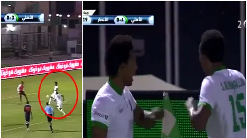 VIDEO Ce jucător a pierdut Liga 1. Eric le-a arătat arabilor ce înseamnă „Samba”. A umilit portarul și a înscris în poarta goală