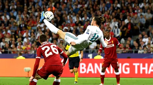 WOW! VIDEO | La câteva secunde după ce a intrat pe teren, Bale a înscris din foarfecă și a lăsat o lume întreagă cu gura căscată. Reacția lui Zidane, după „palma” primită de la omul pe care l-a lăsat pe bancă