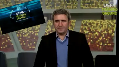 Gheorghe Hagi, în lumina reflectoarelor!** VIDEO UEFA  îl prezintă pe 