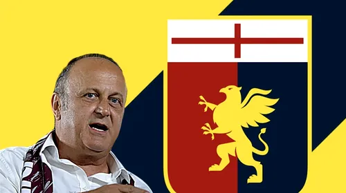 Au zburat milioanele de euro din contul lui Dan Şucu. A făcut primul transfer la Genoa