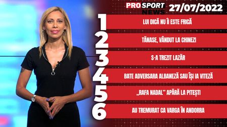 ProSport News | Florin Tănase, vândut la chinezi! Cele mai importante știri ale zilei | VIDEO