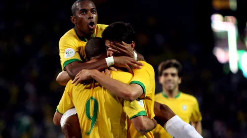 Ronaldo, Pato, Lucio și Robinho!** Vezi lotul Braziliei pentru amicalul cu România