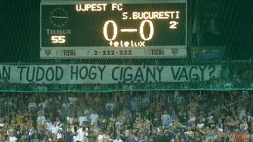 Fanii lui Ujpest, penalizați** de federația maghiară!