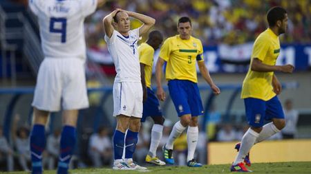 VIDEO Ultimul meci al Braziliei, înainte de meciul cu România