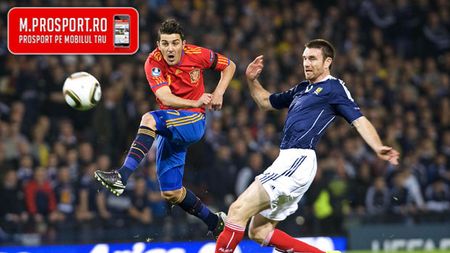 VIDEO** David Villa a egalat recordul lui Raul! Golul 44 în minutul 44!