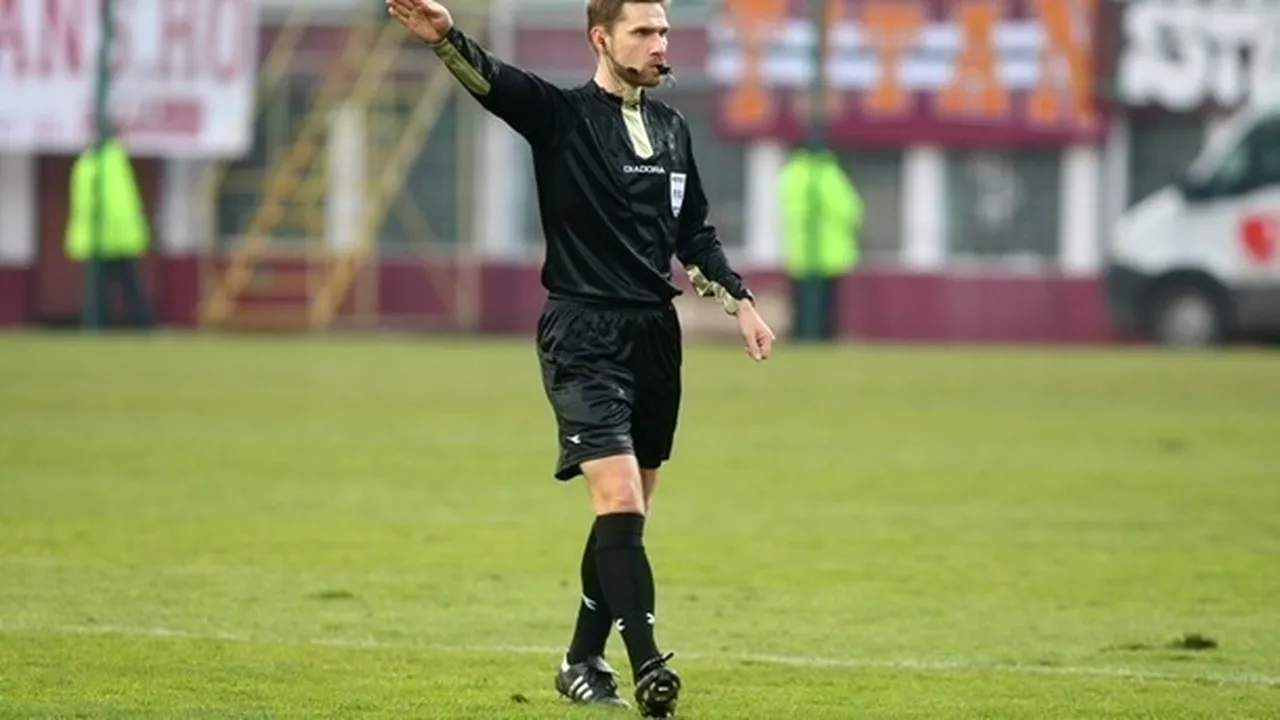 Alexandru Tudor va arbitra partida Manchester City - Lech Poznan