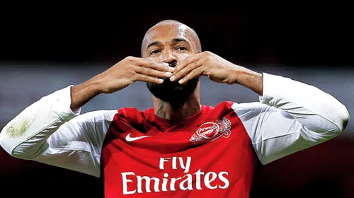Thierry Henry va juca ultimul său meci pentru „tunari”!** AC Milan – Arsenal, de la 21:45