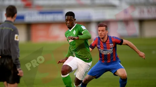 Bremen în locul lui Neubert! Steaua - Werder 0-0! Steliștii, egali cu o echipă care n-a contat pe atac! Szukala s-a accidentat