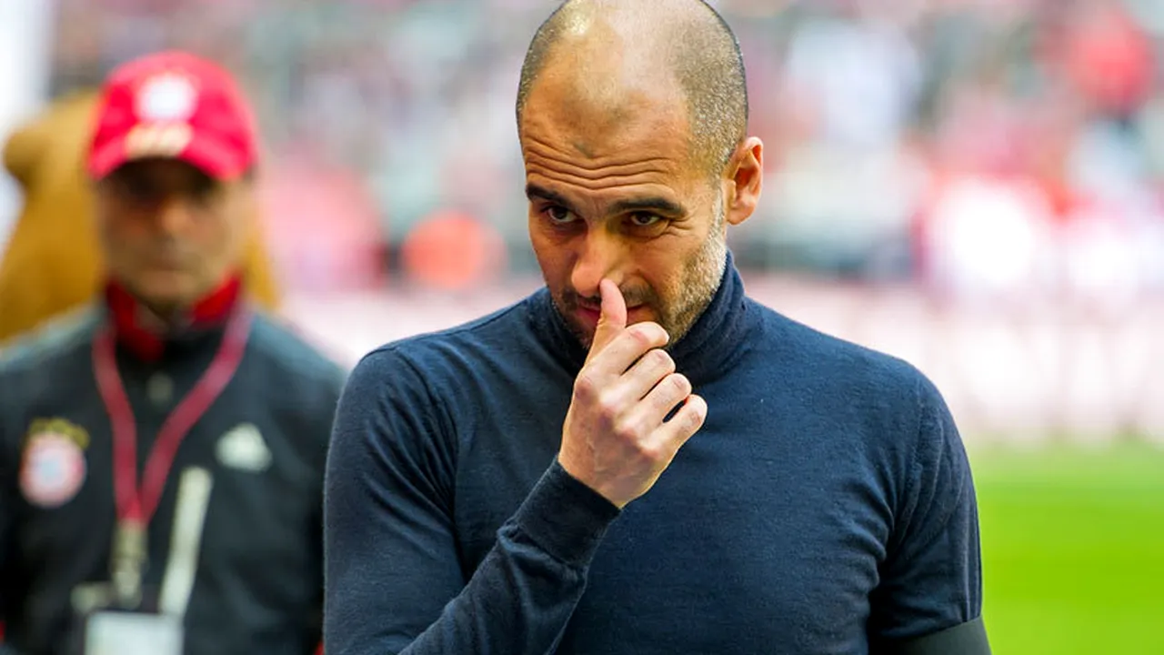 Guardiola, foarte afectat de moartea lui Vilanova. FOTO: Pep n-a putut să se bucure la golurile lui Bayern Munchen