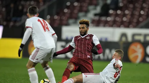 Două gafe, două goluri. CFR a învins Juventus, cu 2-0, liderul speculând fiecare gafă defensivă a „lanternei”. Ioniță, la primul gol