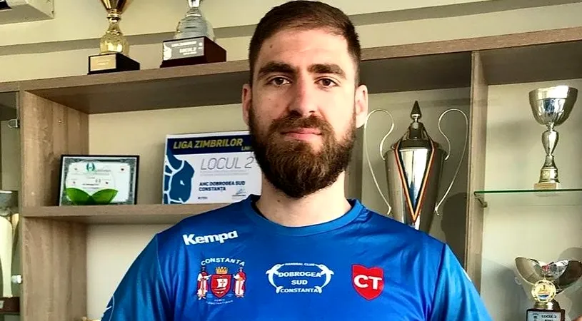 HC Dobrogea Sud Constanța și-a găsit inter dreapta după plecarea lui Dejan Malinovic! Rudi Stănescu: „Ne-am completat echipa, a fost ultimul transfer din această vară”