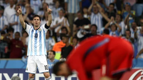 Nu atât de mari pe cât ne așteptam. Argentina câștigă la limită meciul de debut, scor 2-1, după un final în care Bosnia le-a dat emoții