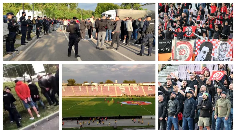 Fotbal și atmosferă, nu, bătaie, da! VIDEO | Fanii echipelor Poli și Dinamo s-au bătut înaintea meciului ”câinilor” cu Ripensia, din Cupa României